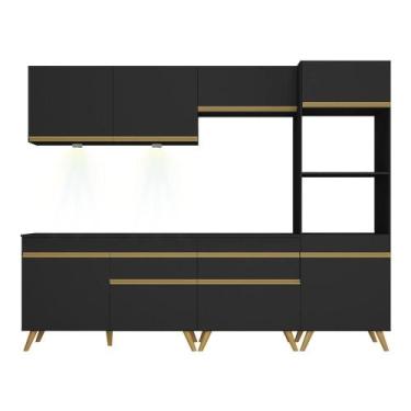 Imagem de Cozinha Completa 5 Peças Com Leds Mp2035 Veneza Up - MULTIMOVEIS