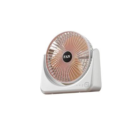Imagem de Ventilador Portatil, Ventilador Dobrável Retrátil 180° Silencioso de Mesa Uso Exclusivo Na Tomada(Ventilador Portátil Rosa)