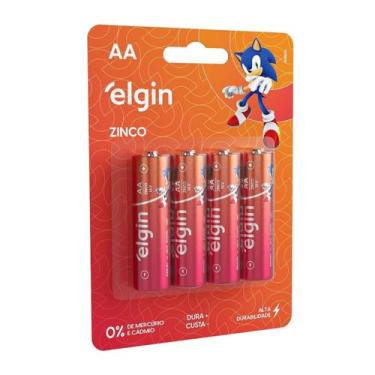 Imagem de Pilha De Zinco Carvao Aa R06 4 Unidades Elgin