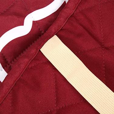 Imagem de Yctze Lados Duplos Lixar Poliéster Pongee Impermeável Antiderrapante Almofada de sofá para Animais de Estimação para Carro - Listra Vermelha Vinho, Cabe Três Pessoas (Três pessoas 167 cm * 190 cm)