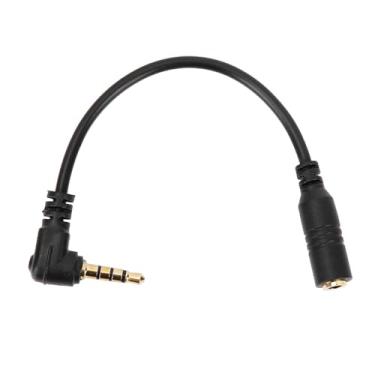 Imagem de Conector adaptador de fone de ouvido de 3,5 mm TRS para Trrs conversor de linha de cabo TRS para Trrs adaptador para smartphones, tablets, canetas de gravação, câmeras DSLR etc