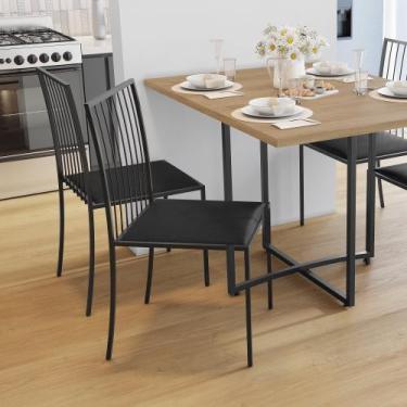 Imagem de Kit 4 Cadeiras em Aço Atos - OR Design