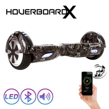 Imagem de Hoverboard Bluetooth 6,5 Las Vegas Black HoverboardX Bolsa