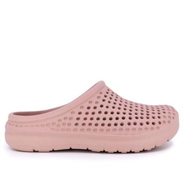 Imagem de Chinelo Rosa Plataforma Poofy Laser - Usaflex