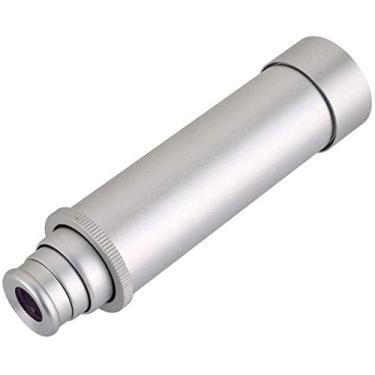 Imagem de Generic Telescópio monocular, lente prisma BAK4 portátil, telescópico, 63 x 76 cm, mini binóculo com monóculo à prova d'água para observação de pássaros, esportes
