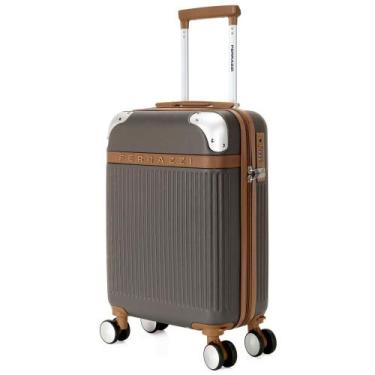 Imagem de Mala De Rodinhas Pequena Viagem Trabalho Abs Rígida Resistente 360 CHA