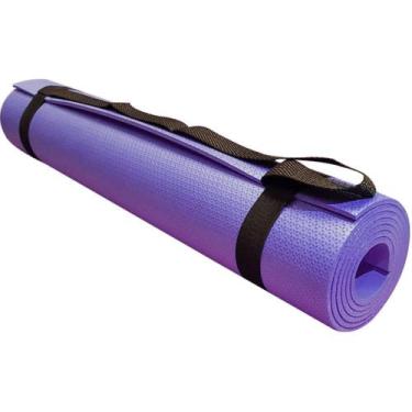 Imagem de Acessório para Ginástica Yoga Tapete EVA Lilás 170X60CM 5MM - Evamax