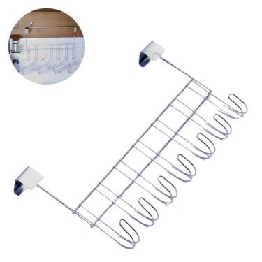 Imagem de 6 Peças Cabide de Parede com 7 Ganchos de Inox 5Cm Dasshaus - Dasshaus