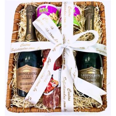 Imagem de Kit Aperitivo Leopoldina Malte - Abig Cestas Sofisticadas