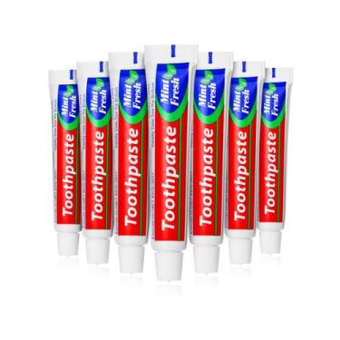 Imagem de Pasta de Dentes HAIFORVA Travel Size (10g) - Hortelã - Pacote com 30 T