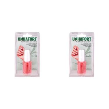 Imagem de Kit 2 Und Fortificante Unhas Muriel Unhafort Resistência 10ml