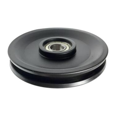 Imagem de Vaveren Rolamento de polia de polia de ranhura Nylon Roller de rolamento de rolamento de peças Rolo de equipamento para treinamento de máquinas abdominais