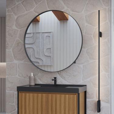 Imagem de Espelheira para Banheiro 80 com Armário Ana