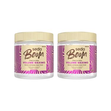 Imagem de Geleia Seda Boom Volume Maximo 500G - Kit C/2Un