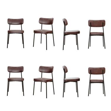 Imagem de Kit com 8 Cadeiras para Sala de Jantar Mona Yescasa Café