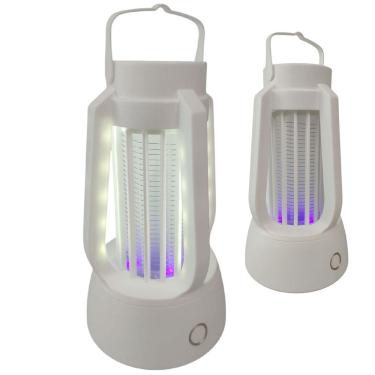 Imagem de Luminaria Repelente Eletrico Luz Ultravioleta Afasta Mosquito Inseto Pernilongo Mosca Armadilha USB Bateria Casa Quarto Acampamento Ambiente Seguro