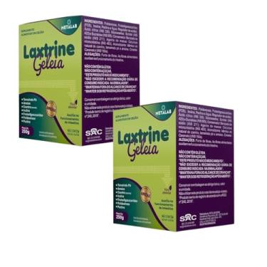 Imagem de Kit Com 2 Suplemento Alimentar Em Geleia Laxtrine Ameixa 250g – Fonte De Fibras