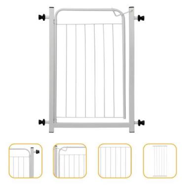 Imagem de Portão Grade Portaozinho De Proteção Segurança Pets Criança Cachorro E