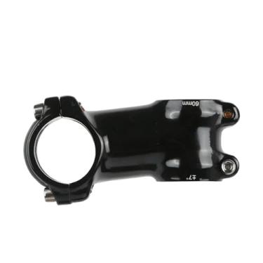 Imagem de Mesa de guidão ultraleve preta e leve para bicicleta, 7 graus, para MTB e estrada, 28,6 mm, 31,8 mm, 60/70/80/90/100/110/120/130 mm.(Light Black 7-60MM)