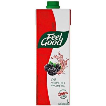 Imagem de Chá Vermelho E Amora Feel Good Zero Açúcar 1L 1000Ml