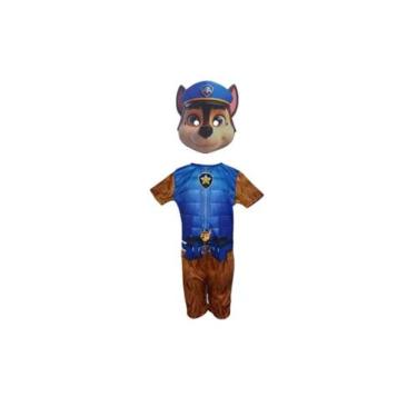 Imagem de Fantasia Roupa Infantil Chase Com Máscara E.v.a. 3D - Fashion Style In