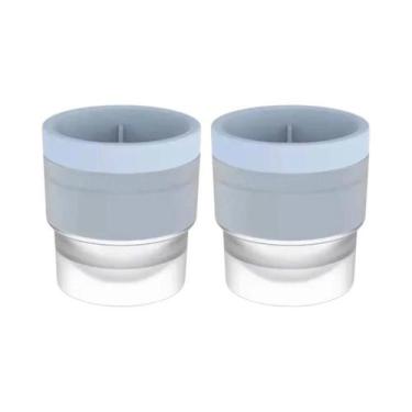 Imagem de Forma De Gelo De Silicone De Grau Alimentício Empilhável Para Esferas 