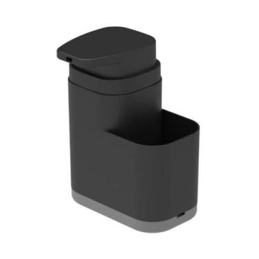 Imagem de Dispenser Compacto Para Detergente Ou 550ml Preto