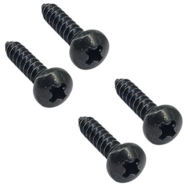 Imagem de 4 Parafusos p Jack Plate e Tampo guitarra PRETO MXP 2913PAN