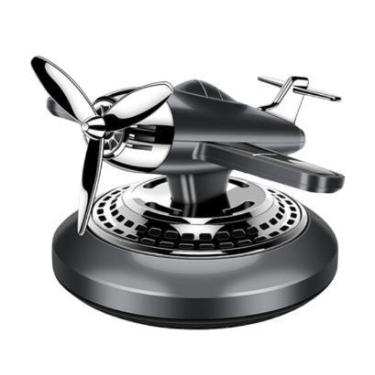 Imagem de Aromatizante Automotivo Solar Avião Hélice Giratória Perfume para Carr