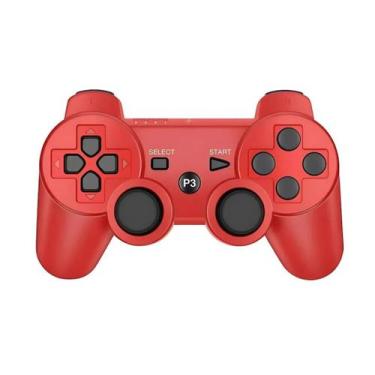 Imagem de Controle Gamer Bluetooth Compatível com PS3 Doubleshock P3 Color - NoB