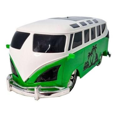 Imagem de Brinquedo Carrinho Kids Infantil Veiculo Kombi Car Kombus - Brinquemix