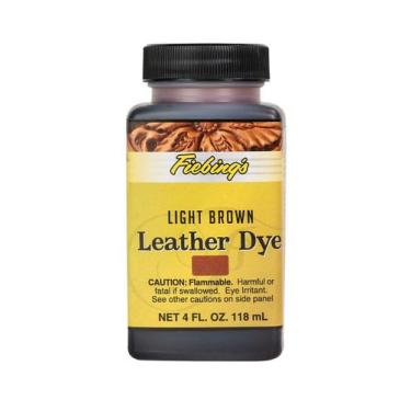 Imagem de Tinta para couro Fiebing's Light Brown 118 ml