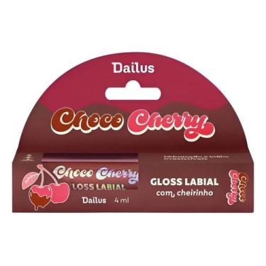 Imagem de Lip Gloss Dailus Glossy Pudim De Chocolate Original Vegano