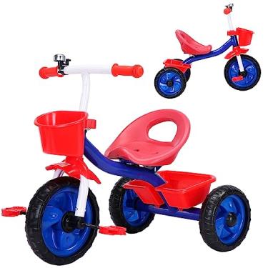 Imagem de Triciclo Infantil Pedal Passeio 3 Rodas Jony Até 25Kg - Baby Style (Vermelho)