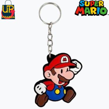 Imagem de Chaveiro Super Mario - Mario Soco no Ar 6cm
