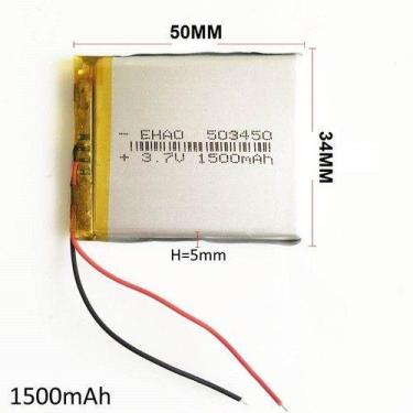Imagem de (2pcs)bateria 1500 Mah 3,7 Gps,baba,brinquedos,rastreador - bgb