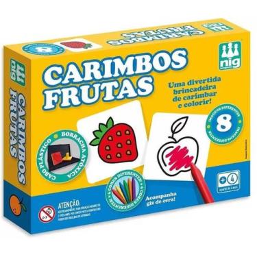 Imagem de Carimbos Frutas 0133 - NIG Brinquedos