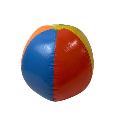 Imagem de Brinquedo Bola Inflável De Plástico Divertida Colorida