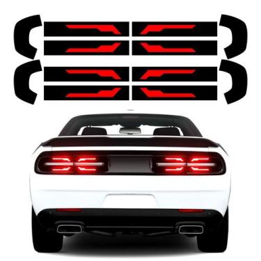 Imagem de Decalque de Vinil para Lanternas Traseiras Dodge Challenger - Estilo R