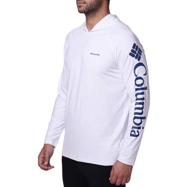 Imagem de Camiseta Manga Longa Lisa Verde P Columbia Masculina