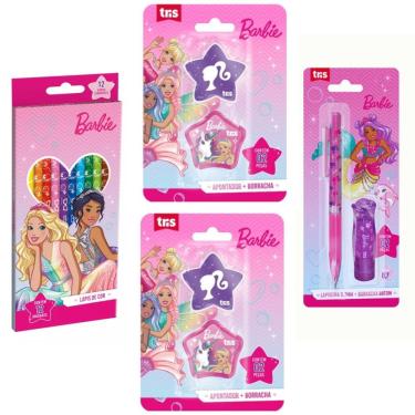 Imagem de Kit Papelaria Fofa Da Barbie - Tris