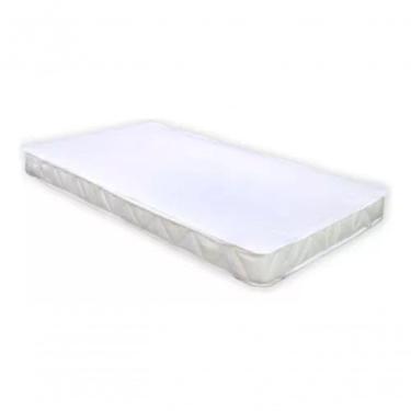 Imagem de Protetor Branco Colchao Impermeável Berço Elástico 1,30 X 60