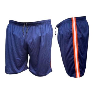 Imagem de Shorts masculino calção de futebol academia lazer 100 poliéster Onda D