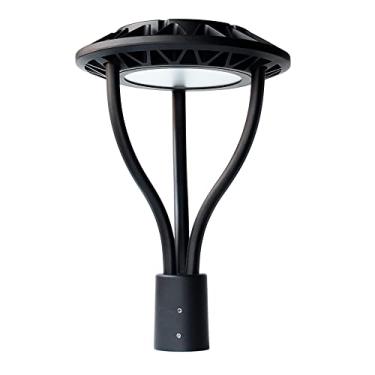 Imagem de Deojoy Luminária Led Circular De 60 W Para Poste, Com Certificação Dlc/Etl, Área Rua, À Prova D'Água Ip65, Externa, Poste Passagem E Jardim (60 W)