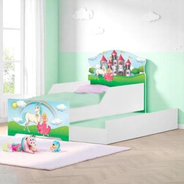 Imagem de Bicama Infantil Uly Princesa Encantada com Colchões - Kids Mobili