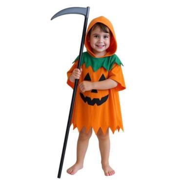 Imagem de Foice Plástica Infantil 97cm Fantasia Halloween Festa Susto - anjo da 