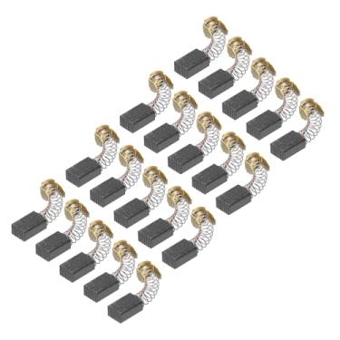 Imagem de PATIKIL Escovas de carbono 0,207 x 0,33 x 0,22 polegadas para motores elétricos, ferramenta elétrica, moedor angular, serra de mesa, reparo de peças sobressalentes, pacote com 20