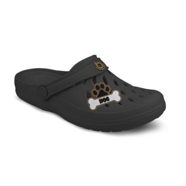 Imagem de Sand�lia Babuche Boaonda Easy Infantil O Conforto Essencial (Preto DOG, BR, Crian�a de 4 a 8 anos, Faixa Num�rico, 29, 30)