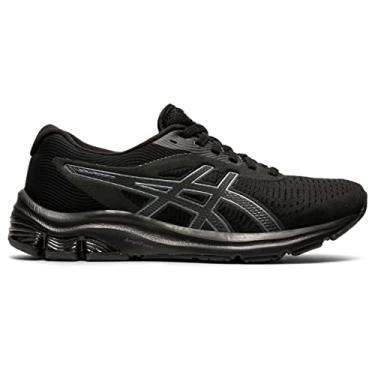 Imagem de ASICS Tênis de corrida feminino GEL-Pulse 12, Preto/preto, 41