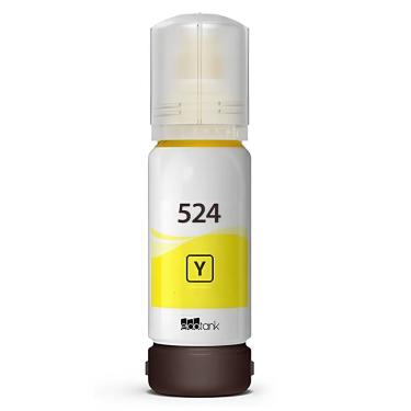 Imagem de Refil de Tinta Compatível Epson T524420 Yellow